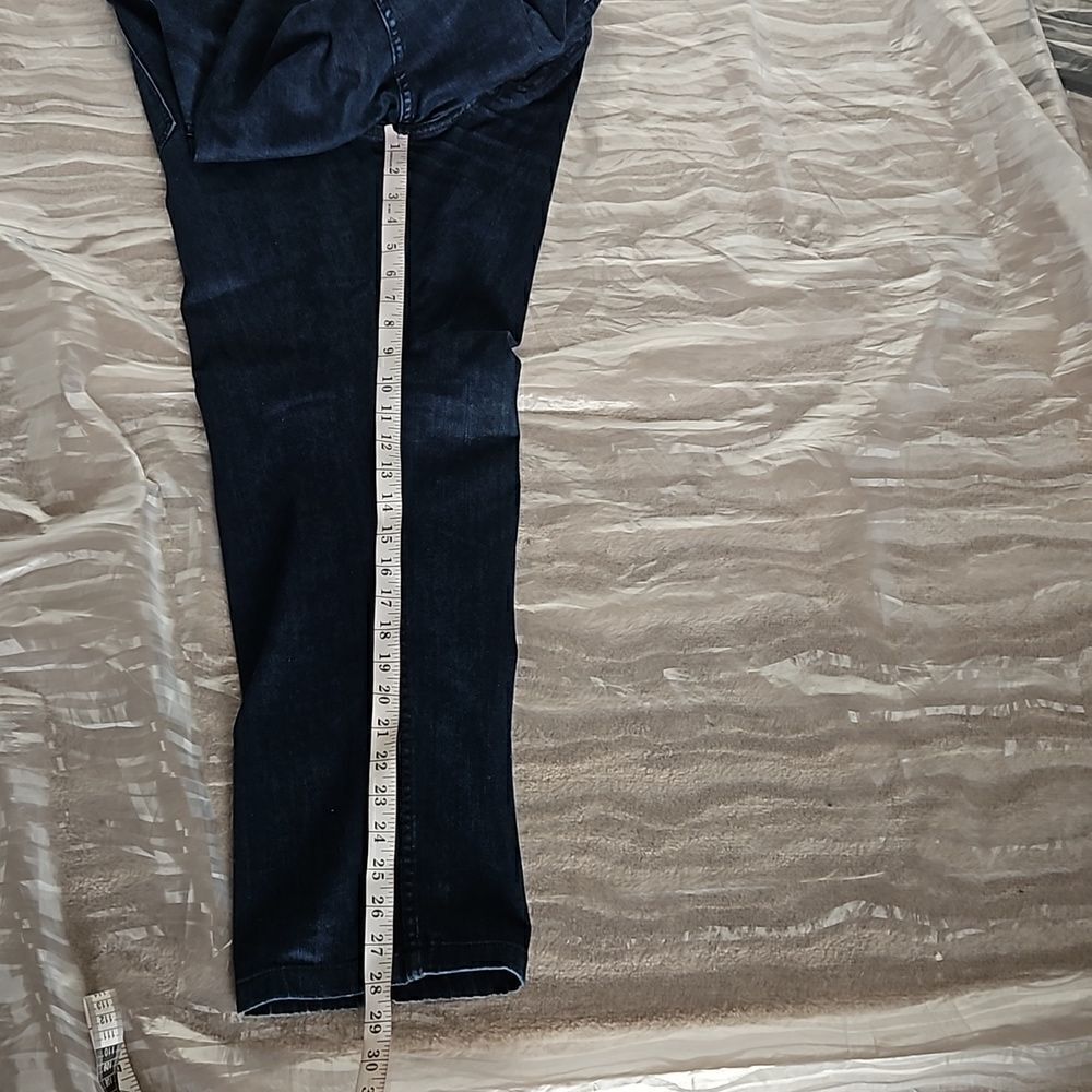 Calvin Klein Men Slim Fit Jeans 38×32 Dark Blue Washed - Picture 11 of 16